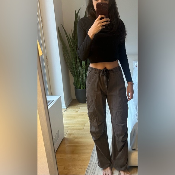 Drawstring Cargo Pants - Picture 2 of 5